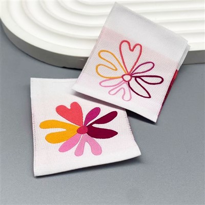 Cartoon Woven Labels